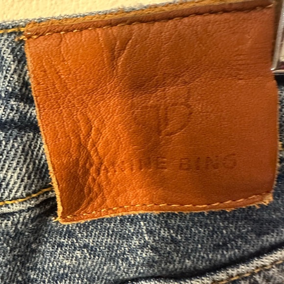 Anine Bing button fly jeans size 26 Blue - Picture 4 of 6